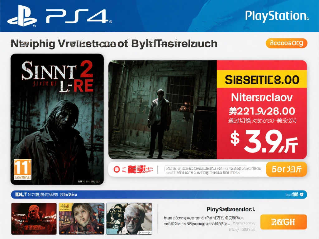 《寂静岭2重制版》美服PS史低价！港服优惠稍逊风头